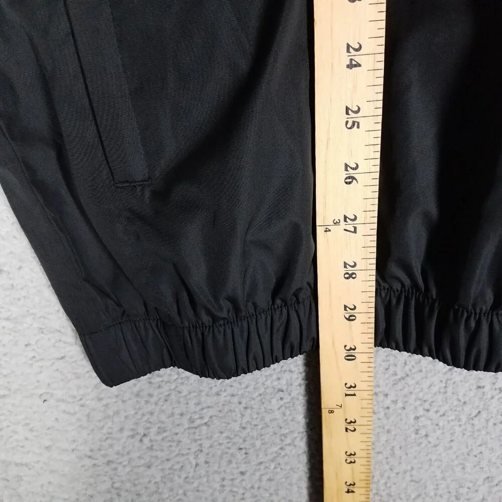 FootJoy Pullover Jacket Adult Large Black Golf Windbreaker Short Sleeve Men's
